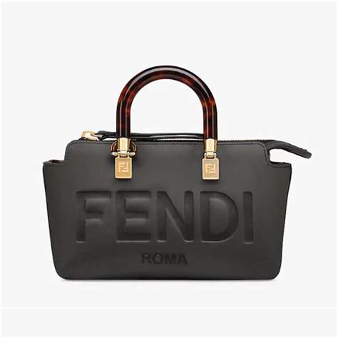 fendi black boston bag|Boston handbags vs shoulder.